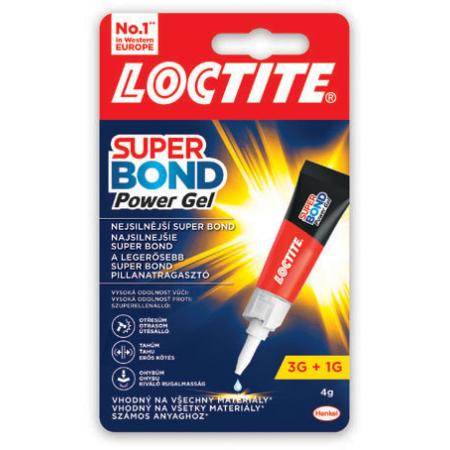 Vteřinová lepidla Loctite  -  Super Attak Power gel 3 g