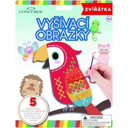 Vyšívací obrázky CONCORDE - Zvířátka