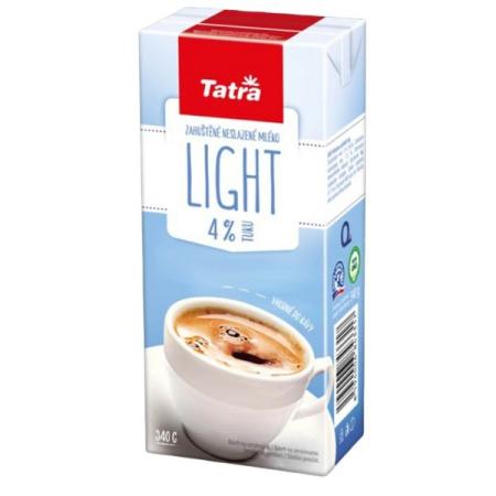 Zahuštěné mléko Tatra  -  340 g / light