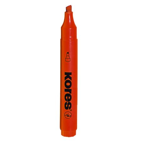 Zvýrazňovač Kores High liner PLUS -   oranžová